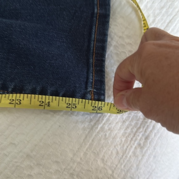 Banana Republic Blue Flare Wide Leg Jeans NEW size 16 - Picture 4 of 5